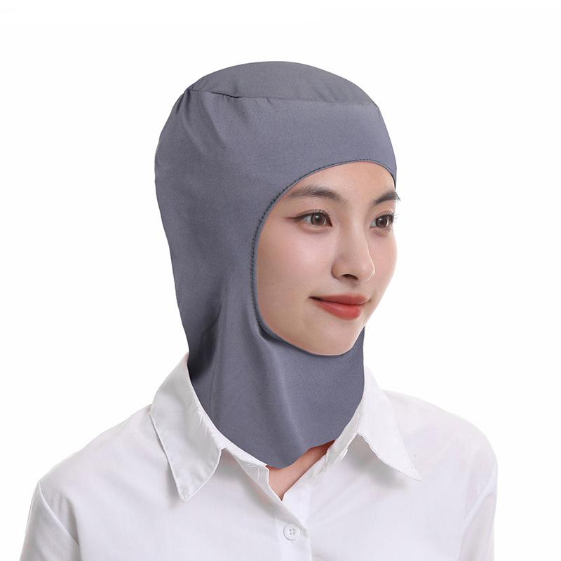 1PC Hat Skin Friendly Elasticity Convenient Neck Protection Comfortable Lightweight Windproof Cotton Fabric Durable