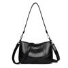 Multi Functional Casual Crossbody Bag PU Soft Leather Retro Crossbody Bag Women's Shoulder Bag Simple Casual Bag