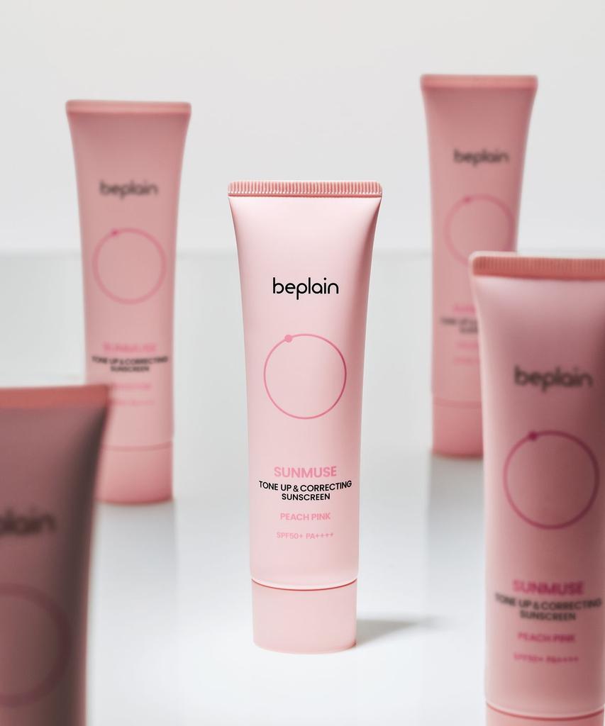 [Pink Tone-Up] Sunmuse Tone-Up & Correcting Sun Cream Peach Pink 50ml