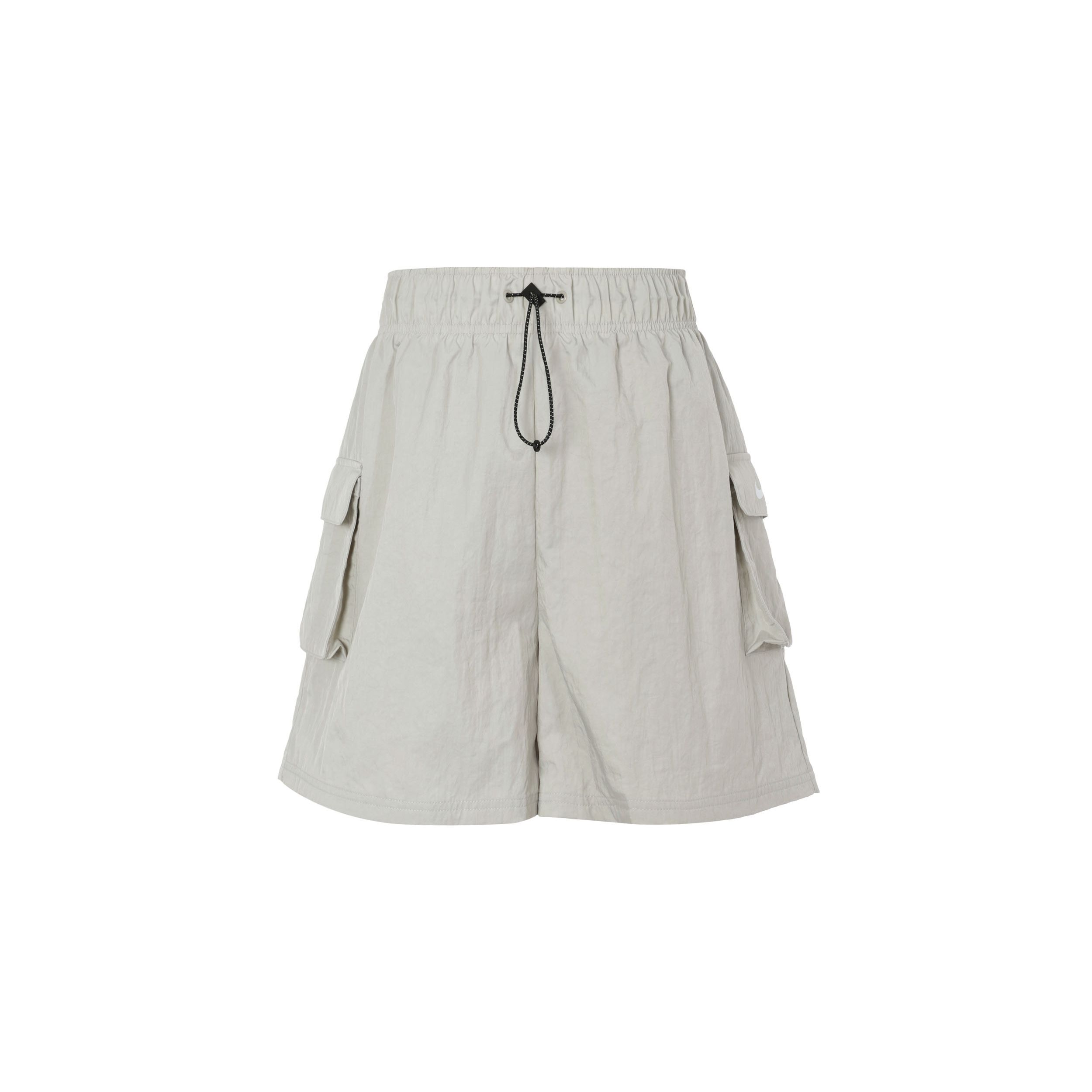 

Nike Эластичные прямые повседневные шорты с высокой талией, женские плавки, серые DM6248-012 L