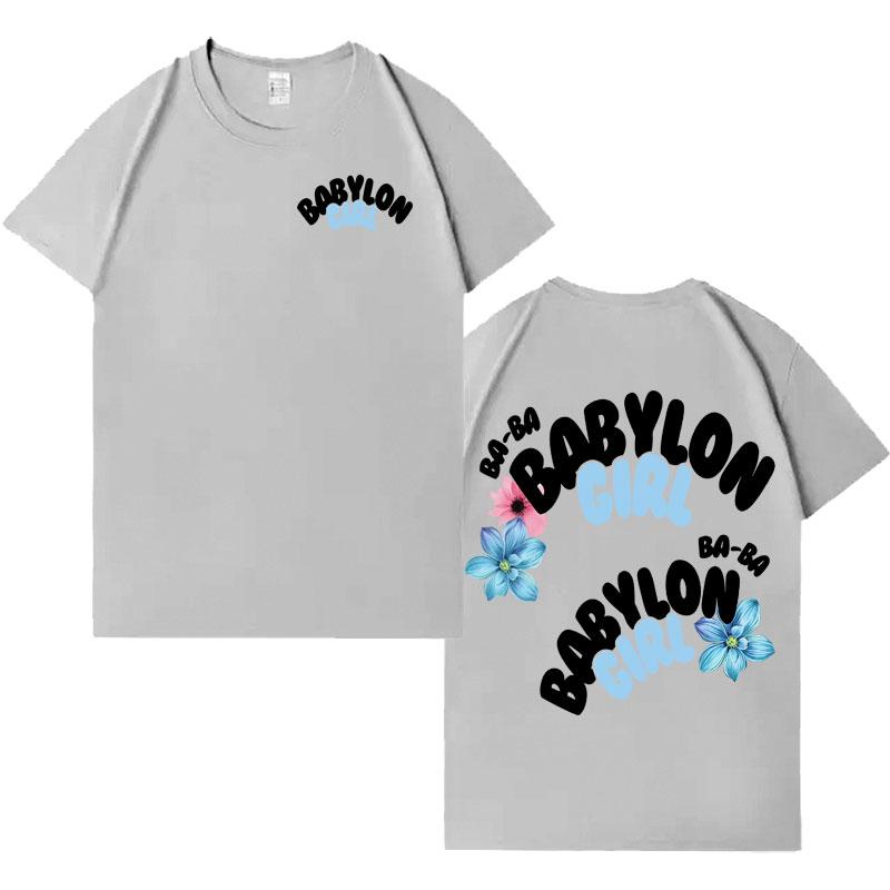 Rapper Danny Ocean Trendy Music Double Sided Print Harajuku Aesthetic Oversized TShirt Men Crewneck Y2K Cozy Tee Shirt Hot Sale