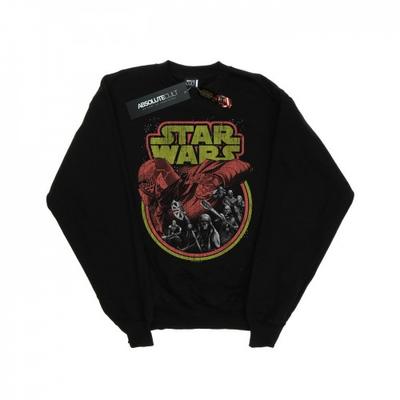 Herren Sweatshirt Der Aufstieg Skywalkers Retro Villains