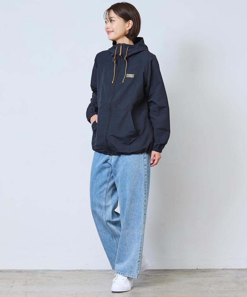 LL Bean Mountain Classic Japan Size 0UMS110002 Women's Full-Zip Jacket, Fit, Small, Black,