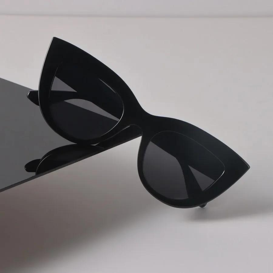 Luxury Mirror Cat Eye Sunglasses Women Men Designer Sun Glasses Retro Female Male Casual Colors