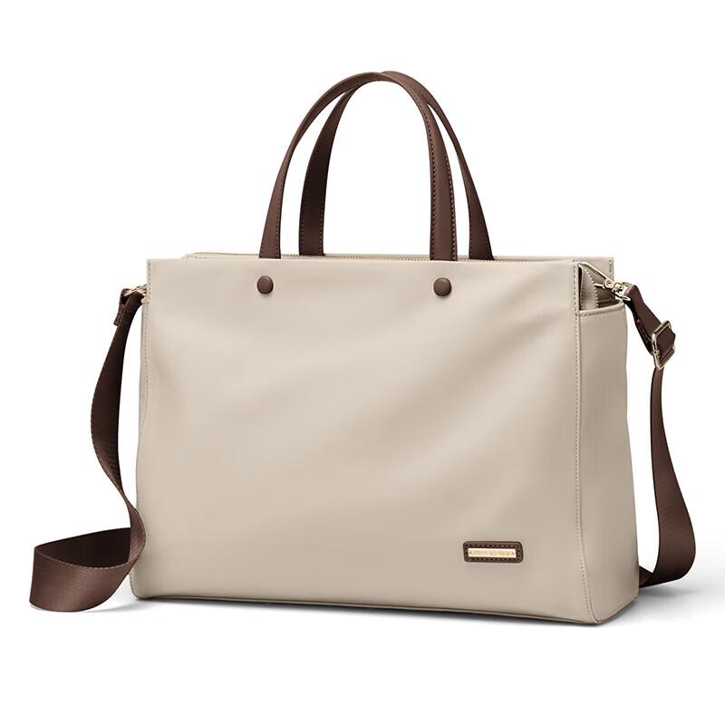 GOLF Laptop Bag for Women, 14-Inch Apple Huawei Notebook Handbag, Shoulder Crossbody Business Travel Briefcase for Wome