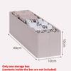 Innerwear Organizer Foldable Storage Box For Bedroom Closet And Drawer Use
