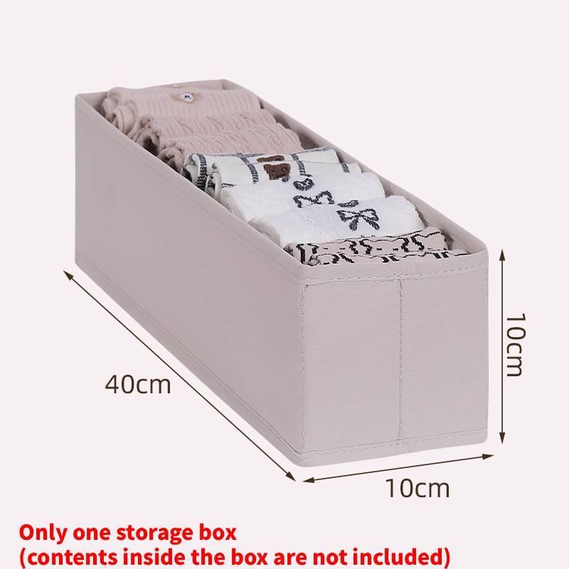 Innerwear Organizer Foldable Storage Box For Bedroom Closet And Drawer Use