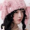 Eireve HANDMADE CROCHET HEADBAND EARWARMER (PINK)