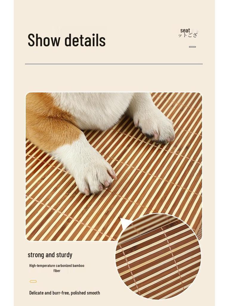 Cozy Winter Cushion for Dogs & Cats - Removable, Washable Sleeping Pad for Small Pets