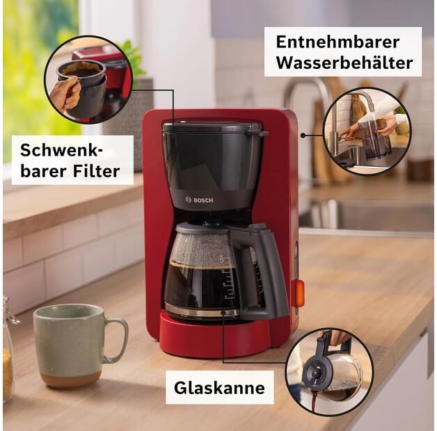 Coffee Maker Bosch MyMoment TKA3M134 Red