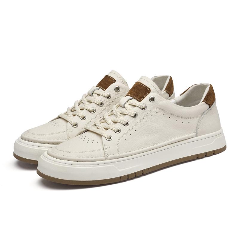 

Модные мужские кожаные туфли, высококачественные универсальные спортивные кроссовки для отдыха на природе, мужские спортивные туфли для отдыха и прогулок 38