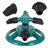 360 Degrees  Fully 3 Nozzle Circle Rotating Watering Sprinkler Irrigation System for Garden