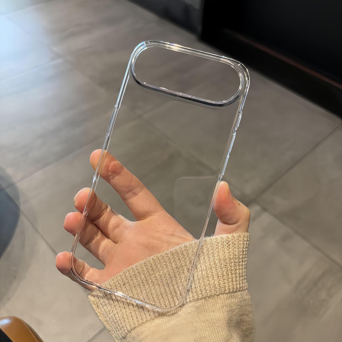 

Прозрачный жесткий легкий чехол для Apple iPhone 17 Pro Max/16 Air - Минималистичный дизайн 15