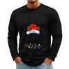 Men's Christmas Casual Long Sleeve Neck Top