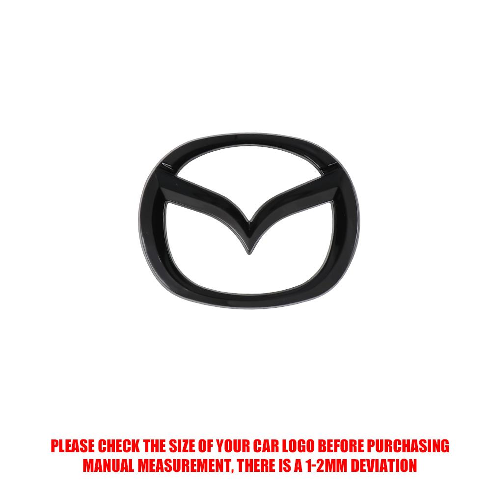 2025 Hot Car Steering Wheel Emblem Cover Auto Refit Accessories For Mazda 3 Axela CX5 CX3 CX4 CX30 CX9 Atenza Demio RX7 RX-7 RX-