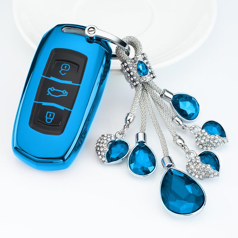 Gilt für Geely Schlüsseletui EmgrandgsBoyue New Million ModelsglSmart Borui VisionX6Autoabdeckung