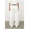 Long Trousers Five-color Retro Semi-elastic Waist Loose Straight Jeans Men Straight Loose Jeans for Men Fashionable and Comfortable Pants