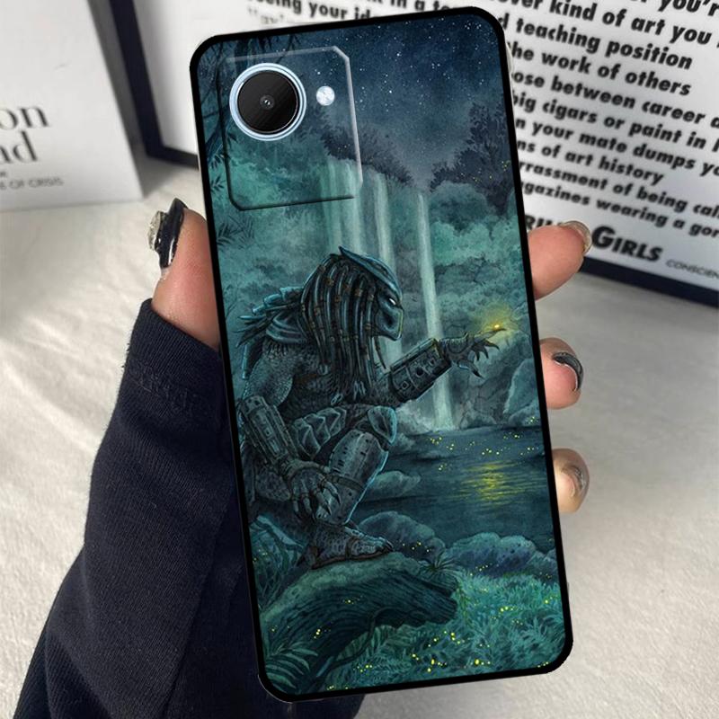 Alien Vs Predator For Realme C55 C75 C67 C63 C51 C61 C53 C35 C65 C71 11 12 13 14 Pro Plus GT6 GT7 15 Pro Case