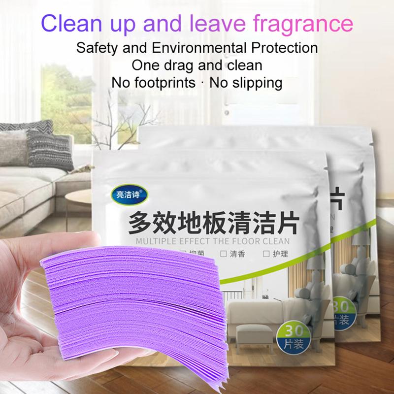 1Bag Floor Cleaning Tablets Household Clean Tool Effect Water Soluble Multifunctional Hygiene Cleaning Sheet Fragrant