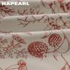 1PC NAPEARL 70-85% Shading Blackout Curtain Printed Flower Curtains Window Drapes For Living Room