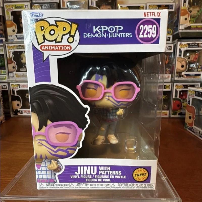 Kpop Demon Hunters Rumi Action Doll Funko Pop Official Genuine Jinu Rumi Derpy Z0Ey Mira Limited Edition Model Toy Collection