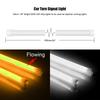 Symphony DRL Car LED Daytime Running Light APP Control Flexible RGB Flowing Turn Signal Strip Headlight Decorative Lamp 12V 24V