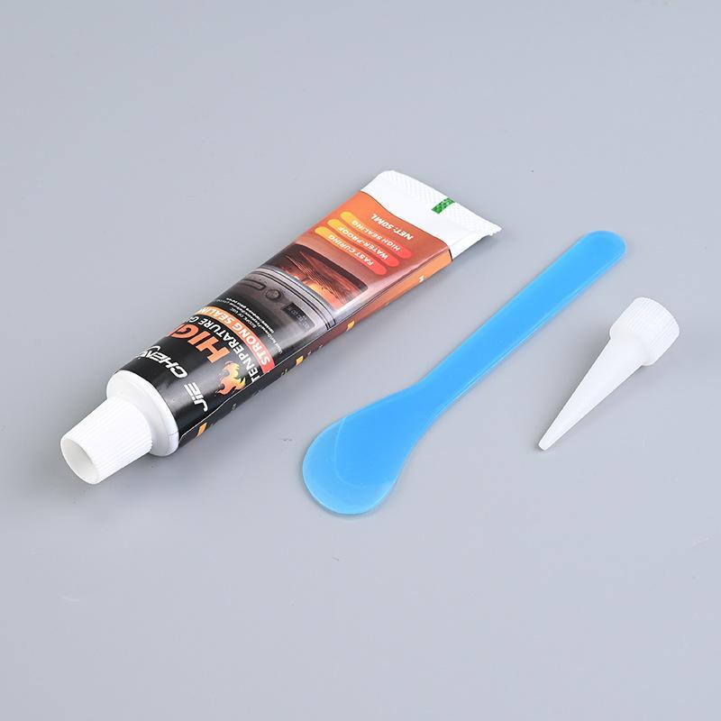 50ml High Temperature Silicone Adhesive Heat Resistant Strong Bond for Oven Panel Metal Glass Home Appliance Fix