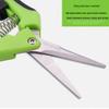 Stainless Steel Straight Head Pruning Shears for Flowers, Branches, and Fruit Trees.