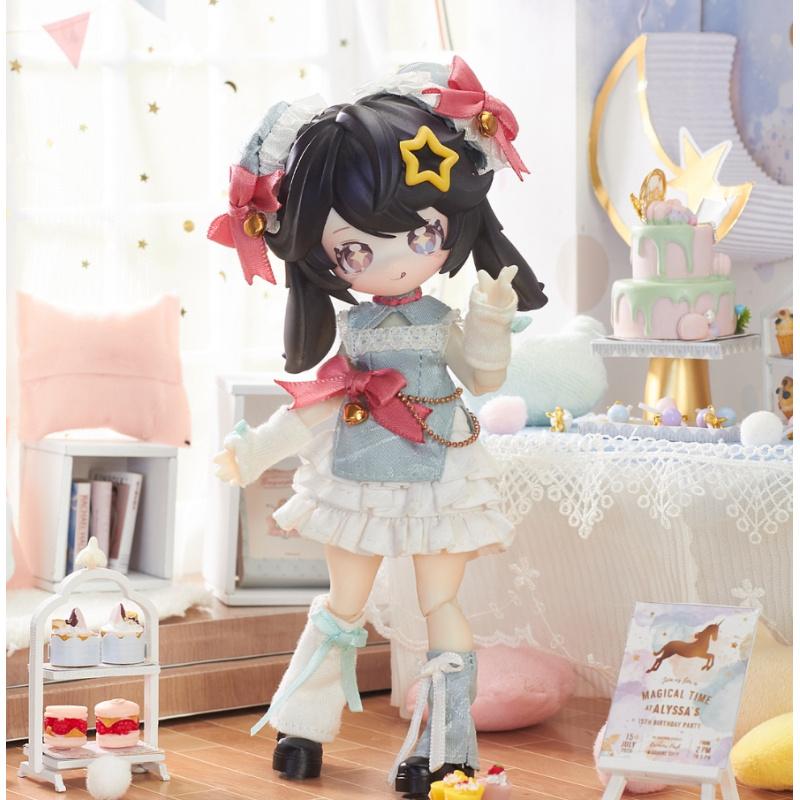 Unessbare Puppen Serie Ob11 1/12 BJD Blind Box Mystery Box Puppen Action Anime Figur Spielzeug Geschenk