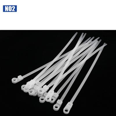 100Pcs Locking Cable Ties Strong Wire Tie Wraps Adjustable Locking Cord Ties Straps Thick Nylon Wire Ties for Home