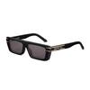 Dior Signature S2U Square Sunglasses Unisex Sunglasses Black DSGTS2UXR-10A0