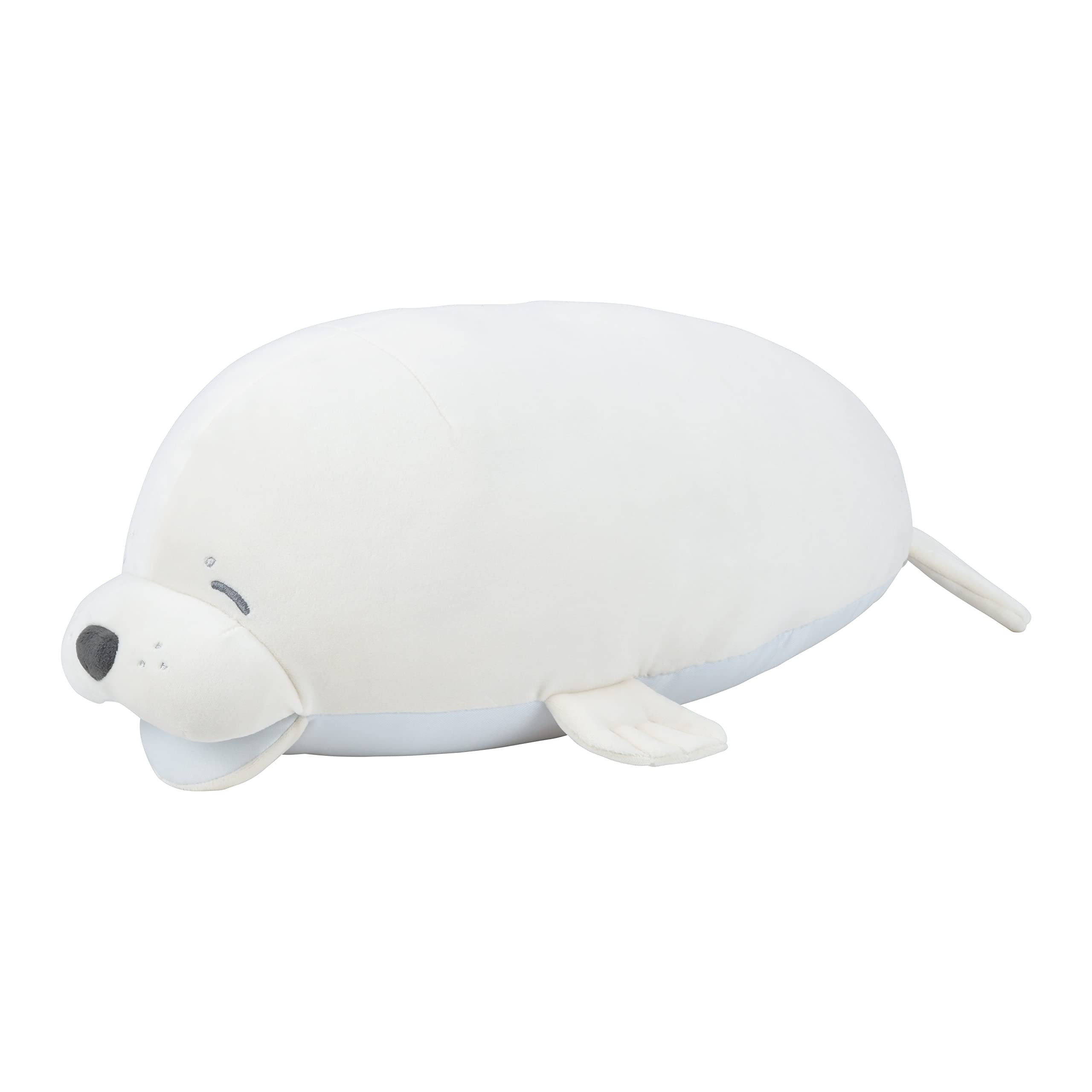 

Livheart Cool Body Pillow, Premium Nemunemu Animals Kamukamuzu Daifuku Seal, Medium Size (Approx. 52cm), Cool to the Touch, Antibacterial, 94004-03