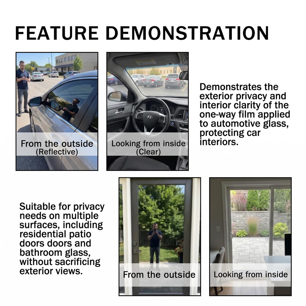 Car Window One‑Way Vision Anti‑Peep Cleaning Paste Professional Deep Clean Stubborn Dirt For All Automotive Glass Surfaces