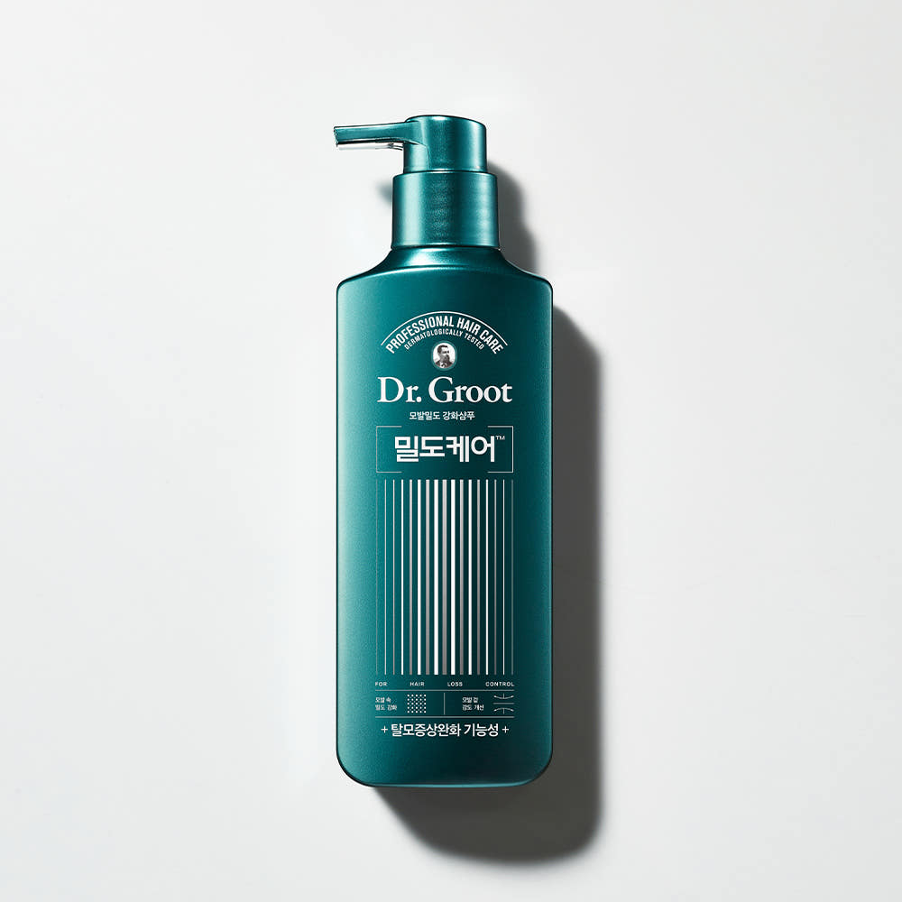 Dr.Groot Density Care Root Volume Shampoo Basil and Neroli 400ml for Fine Thinning Hair Density and Scalp Care