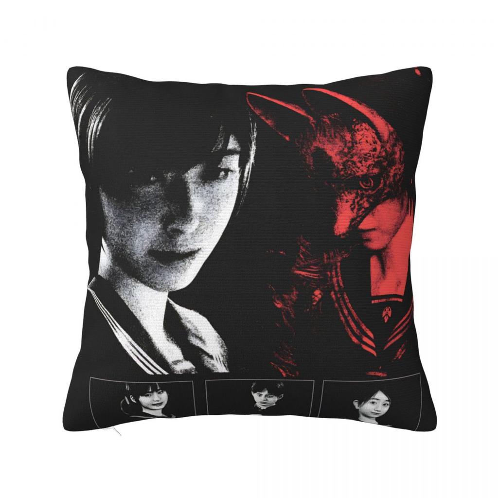 Pillow Cover Silent Hill F Game Hinako Graphic Cushion Cover Fashion Pillow Case For Sofa Car Home Decor Pillowcases