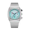 Herren Business Quadratische Uhr Leuchtende Quarz-Armbanduhr