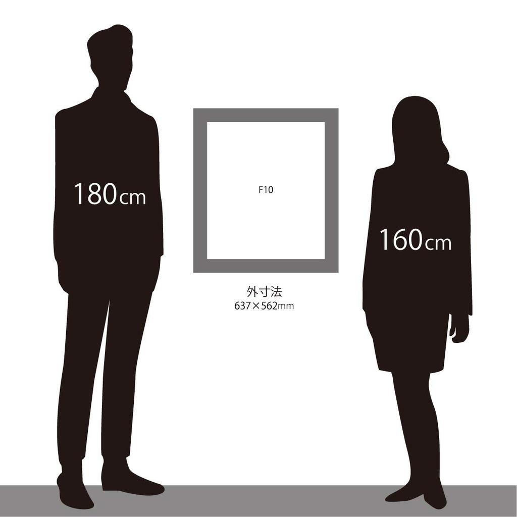 Large oil painting F10 gold Resin frame, size, finish, 8164, Material