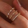 Best-Selling Women's Zirconia Ring Set: Elegant, High-End, and Luxurious