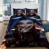 Hot Anime Arcane BeddingSet 3D Print LOL Jinx Adult Boy Girl Bedroom Decoration Duvet Cover Set Single Double Size Bed Linen