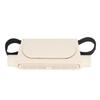 USB Backseat Car Fan 3 Wind Speeds Powerful Recirculating Air Low Noise Car Cooling Fan for Backseat SUV RV Beige