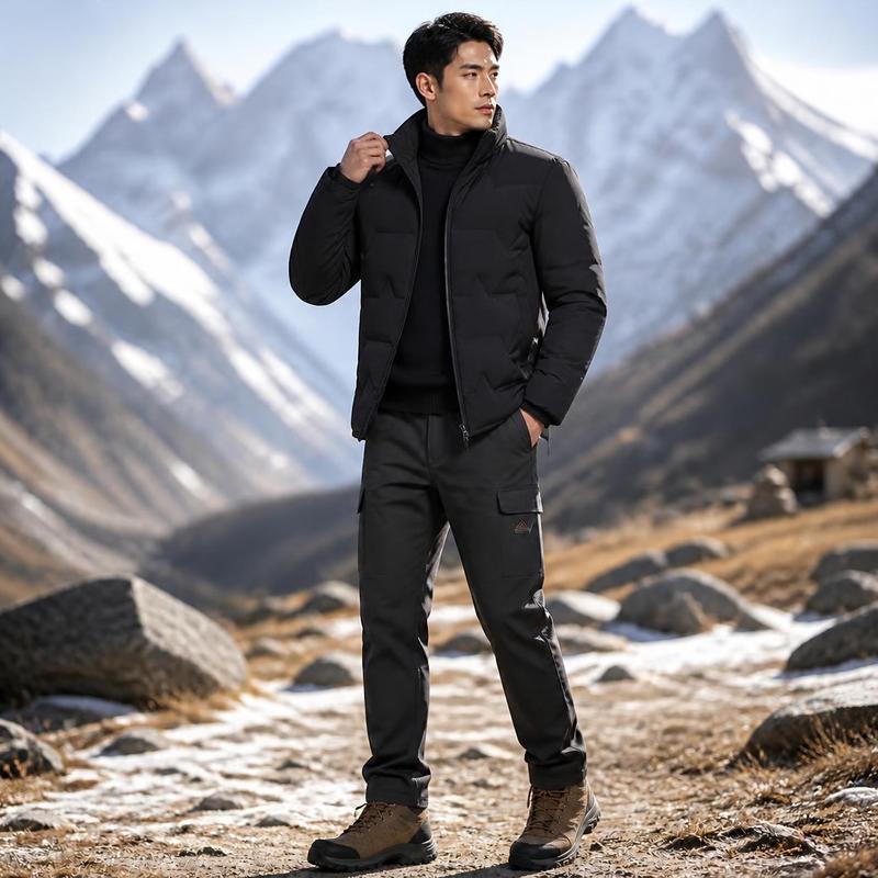 Patova Men's Thickened Stand-Collar Winter Jacket