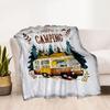 Camper Life Adventure Blankets Are Suitable for Living Rooms,making Them an Ideal Choice for Outdoor Travel and Gifts.