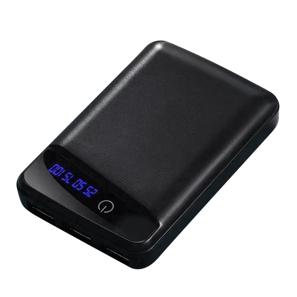 

DIY 3*18650 Battery Power Bank Case 3 USB Ports Free Welder Battery Holder Shell No Soldering Storage Box for Phone Charger