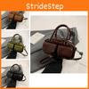 Trendy Brown Pu Bowling Bag For Women Versatile Crossbody Purse Perfect For Everyday Use