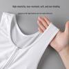 Women's Summer Chest Binder: Thin Zipper Sports Body Shaper for Small Bust Enhancement and Reduction.