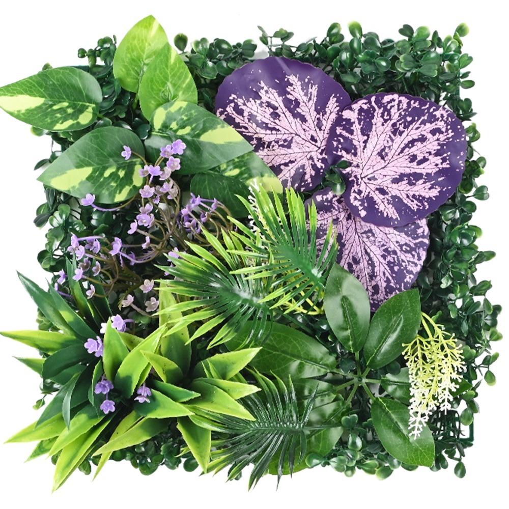 Eternal Life Artificial Plant Wall Panel DIY Artificial Fern Grass  Background Wall Decoration
