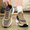 Men's casual four season sneakers breathable outdoor speed runing shoes wear-resistant soft-sole comfortable racing sports shoes