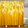 Golden Fantasy Colorful Print Shower Curtain Waterproof Polyester with Hook Bathroom Curtains Home Decoration 3D Shower Curtain