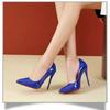 2024 Fashion High Heels 35-45 Plus Size Women Shoes 12cm Thin Stiletto Banquet Wedding Shoes Sexy Pointed Toe Ladies Party Shoes