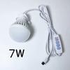 3-Color LED Camping Light Portable Hanging Tent Lamp Durable Dimmable Emergency Bulb  Outdoor